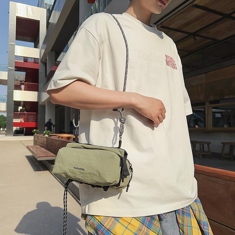 Small Square Bag Women's Shoulder Bag Men's Sports Crossbody Bag