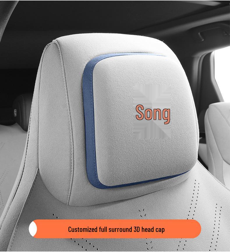 BYD Song Pro Champion Edition Seat Cover: Fits 23 Models, All-Season, Half-Pack Cushion