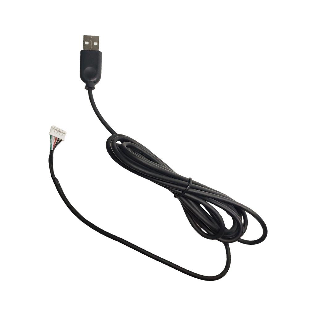 USB Mouse Cable Replacement Mouse Line Rubber Wire for Logitech G300 G300S Essential Mouse Wire