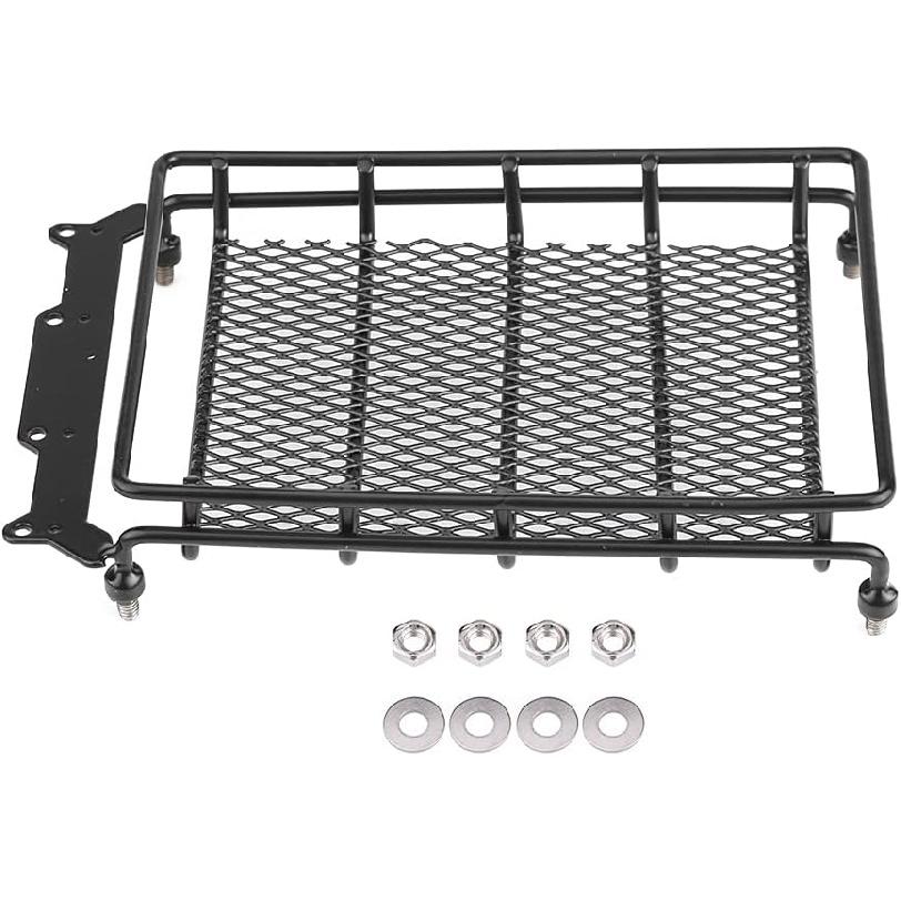 RC Car Roof Rack, Large/Medium/Small Steel Model Vehicle Luggage Tray Roof Rack for Tamiya CC01 / CR01 / D90 / SCX10 1/10 1/8 RC Crawler Car(12.00 *