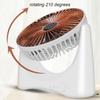 Rechargeable 5 Speeds Electric Air Circulation  Air Circulator Ventilation Fan USB Portable Cooler New