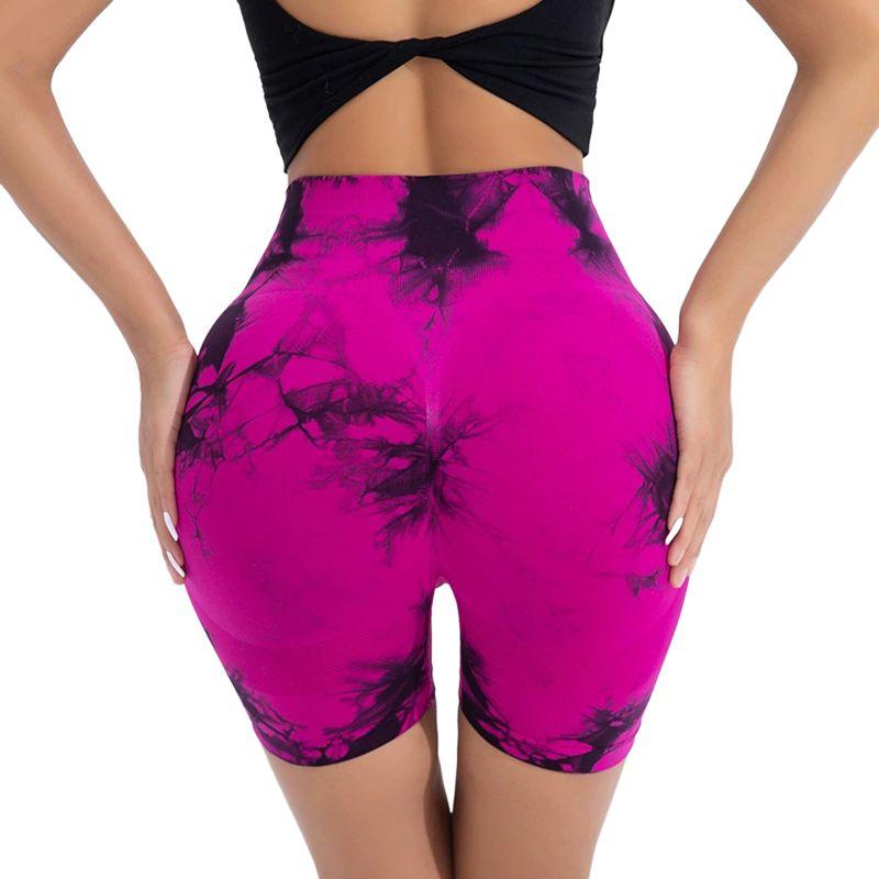 Dames High-Waisted Billenliften Atletische Hardloopshorts