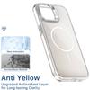 For iPhone 15 Case Compatible with MagSafe TPU+Acrylic Gradient Phone Cover with Kickstand