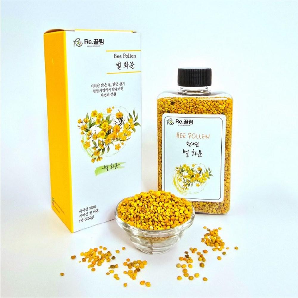 BEEPOLLEN Jirisan Domestic Edible Dried Bee Pollen 1 Bottle 250g
