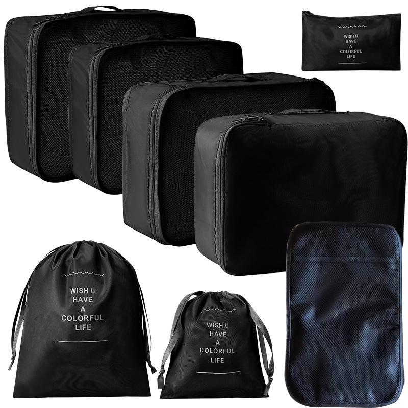 Travel Storage Set: Cross-Border Drawstring Bags for Luggage, Shoes, Underwear, and Clothes Organizer