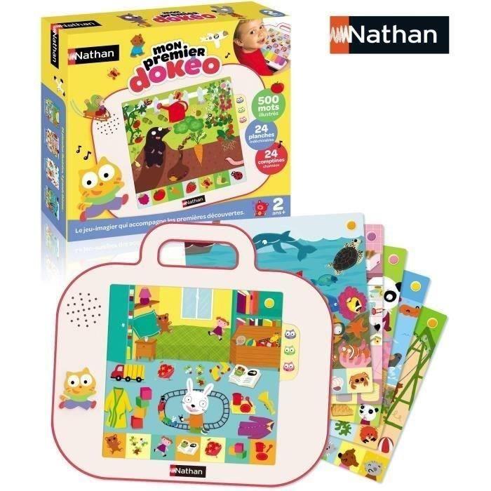 Mon premier dokeo 2024 - jeu-imagier - nathan - découvertes parlantes et ludiques !