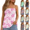 Womens Tops Dressy Casual Sleeveless Blouse Tube Tops For Women,Cute Sexy Off Shoulder Print Sleeveless T-Shirt