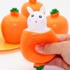 Basket Stuffers Squeeze Toys Carrot Rabbit Fidget Decompression Sensory Toy  Gift