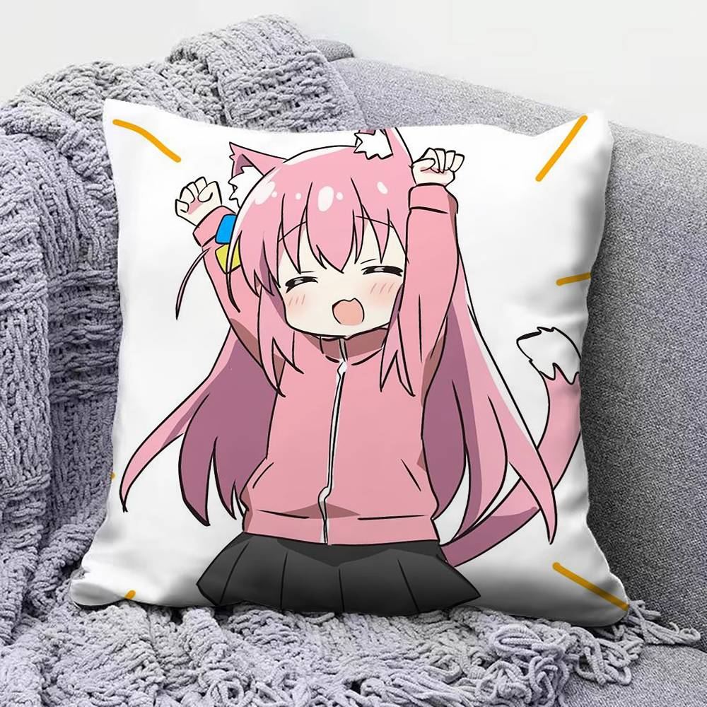 Bocchi Hitori Gotoh Bocchi the Rock Pillow Covers Home Sofa Cushion Covers and Aecorative Custom
