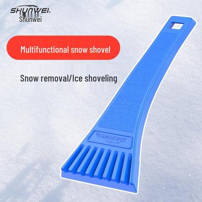 Shunwei Kompaktwagen Eis- und Schneeentfernung Schaber- und Schaufelset