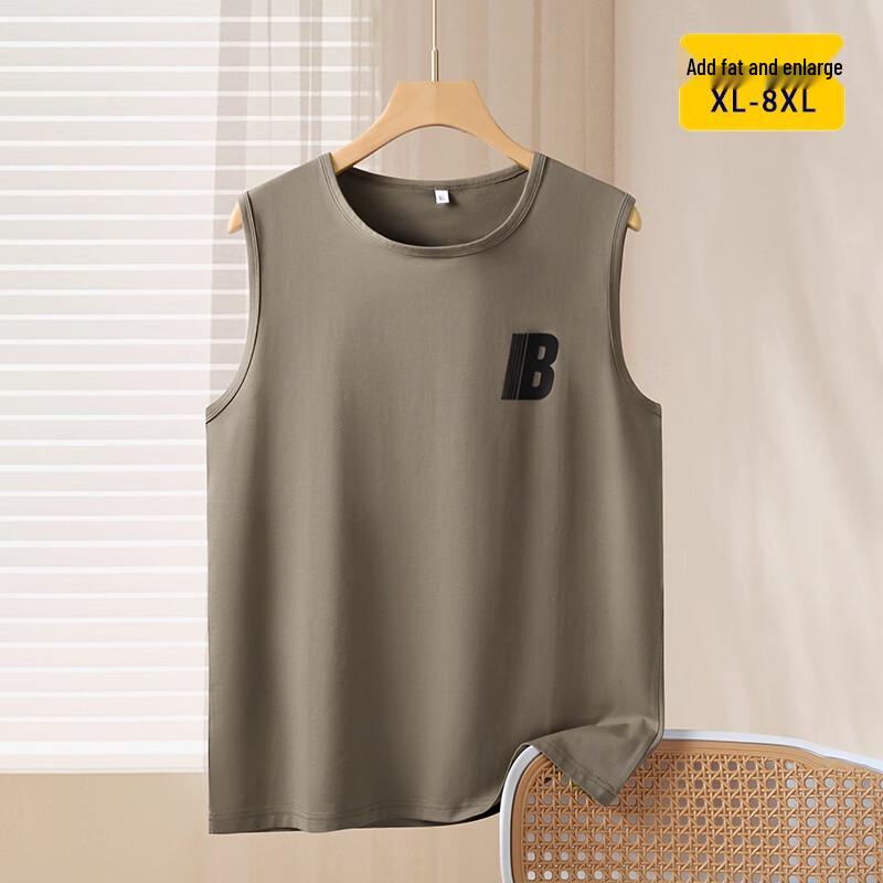 Men's Plus Size Loose Fit Sleeveless Tank Top