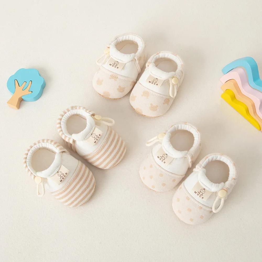 Winter Warm Newborns Soft Shoes Baby Walking Shoes Kids Shoes Thickened Cute First Walkers for Boys Girls 0-12M