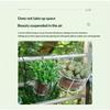 Hanging Plant Iron Racks Balcony Round Flower Pot Rack Railing Fence Outdoor Drop Shipping Plant Stand