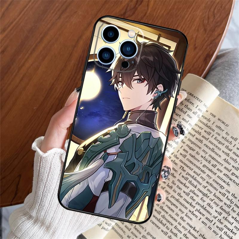 

Чехол для телефона Dan Heng Honkai Star Rail Для iPhone 16 15 14 13 11 12 Pro Max Plus 12 13 Mini XR 16e Funda Силиконовый чехол iPhone 13