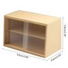 1/12 Model Display Cabinet Simulation Wooden Dish Cupboard for Doll House Teens Toy Dolls Micro Landscape Mini Furniture