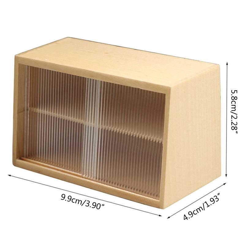 1/12 Model Display Cabinet Simulation Wooden Dish Cupboard for Doll House Teens Toy Dolls Micro Landscape Mini Furniture