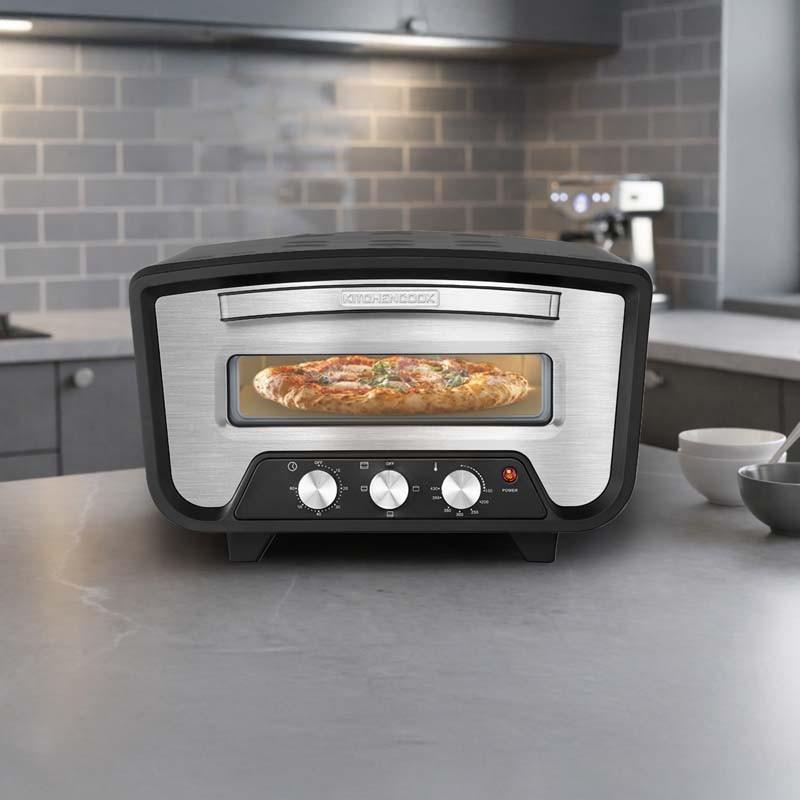 Kitchencook - K Pizza Lite - Four à Pizza - 2200 W - Pierre à Pizza Et Pelle