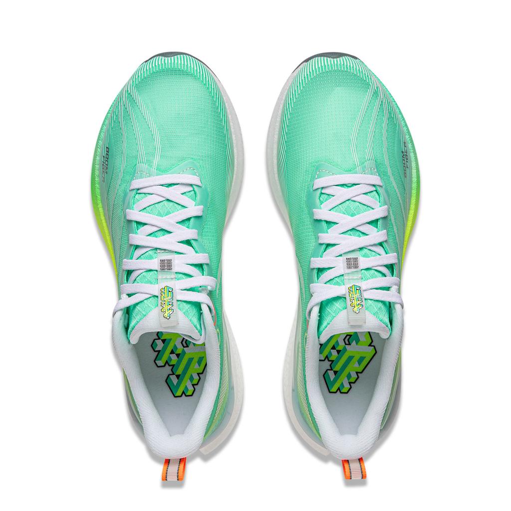 New LINING Red Hare 8PRO Running Shoes Women's Low Top Neon Jade Green ARPV006-29