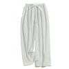 Sweet Plaid Pajama Pants High Waist Wide Leg Home Trousers Soft Casual Pants Women  Spring Autumn