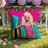 Singer R-RuPaul Cushion Cover Home & Car Dual-Scene Pillow Cover: Reversible for Premium Comfort