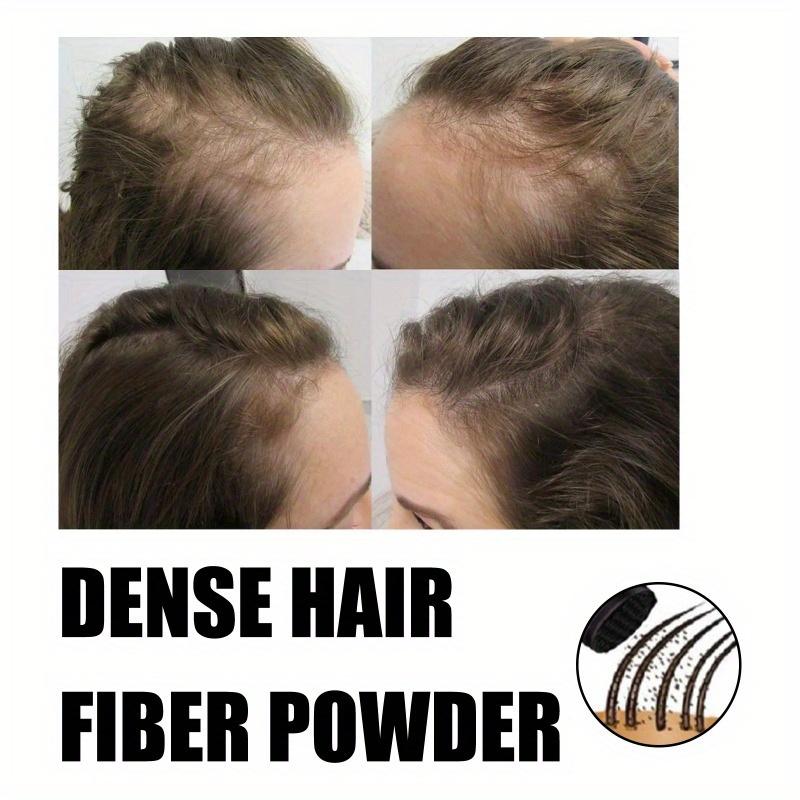 Dickes Haarfaserpulver, Haarvolumen erhöhende Faser, dickes Haar, Haarschönheitspulver, Pflanzenfaserpulver