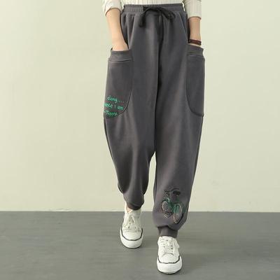 Nieuwe Lente en Zomer Harembroeken Losse Strikken en Strikken Grote Maten Dames Casual Strikken en Strikken