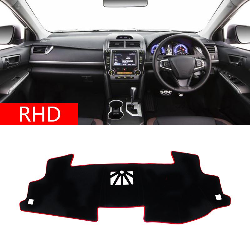 

Накладка на приборную панель автомобиля Защита от света Платформа приборов Накладка на стол Коврики Ковры Для Toyota Camry 50 XV50 2012 2013 2014 2015 2016 2017