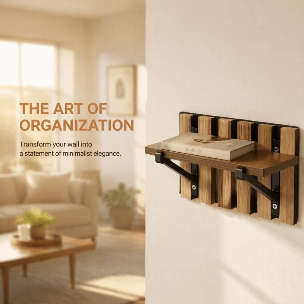 Easy Installation Acoustic Panel Shelf 3D Printed Sound Absorbing Board Bracket Home Studio