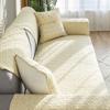 All-Cotton Sofa Cushion Four Seasons Universal Non-Slip Fabric Simple Cushion Modern Sofa Cover Slipcover Backrest Cover Cotton