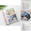 Glittery Transparent 200/100 Pockets Photocard Binder Holder For Kpop Albums