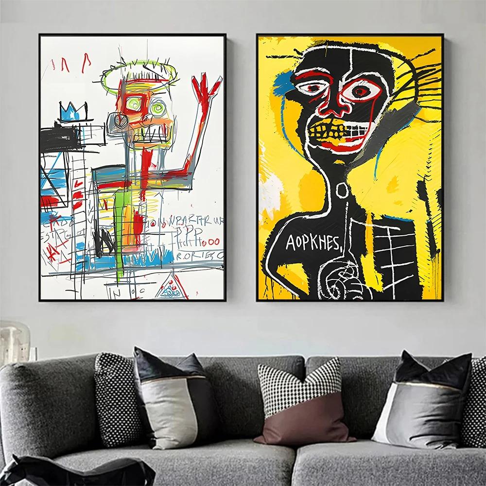 Street Graffiti Comic Pop Wall Art Poster Abstract Dinosaur Painting Portrait Canvas Painting Living Room Home Decor