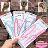Korean Style Hair Styling Tool Set - 4-Piece Double Hook Pull Needle & Curly Hair Bands In Four Colors