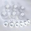 6pcs Airtight Seal Stackable Seasoning Bottle Removable Lids Seasoning Storage Box  for Salt Spices