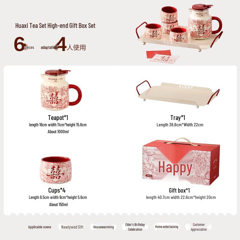 PAKCHOICE Wedding Tea Set