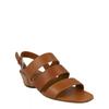 Salvatore Ferragamo Trezze Slingback Sandals Brown