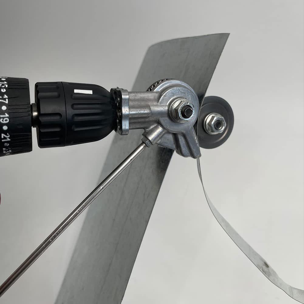 Accessorio Taglierina per Lamiera per Trapano Elettrico
