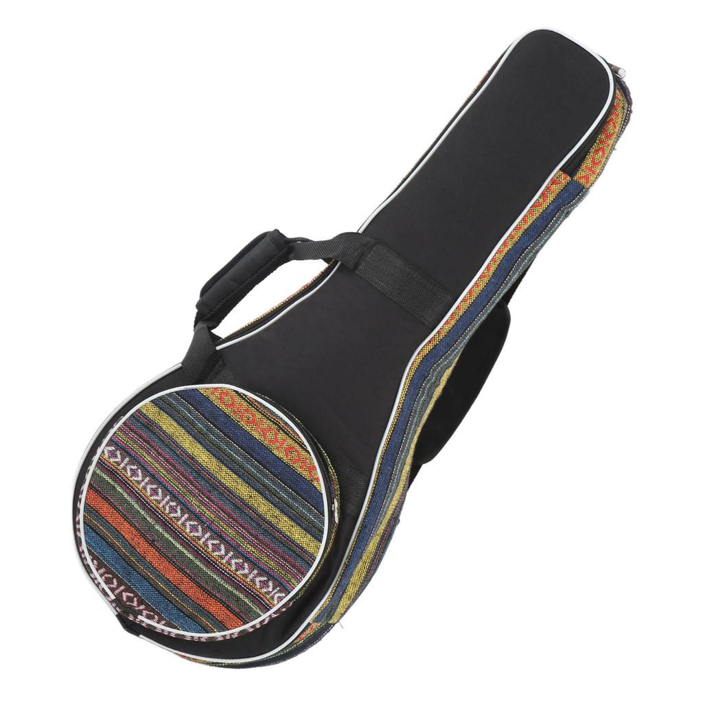 Mandolin Bag Easy Carry Portable Ethnic Style Adjustable Shoulder Strap Musical Instrument Bag