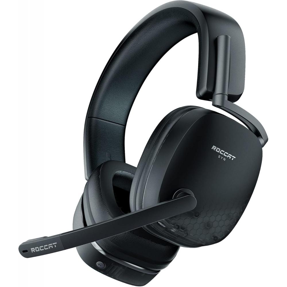 Roccat Gaming Headset Syn Max Air Black Pc Ps5 Ps4 Switch 3d Audio
