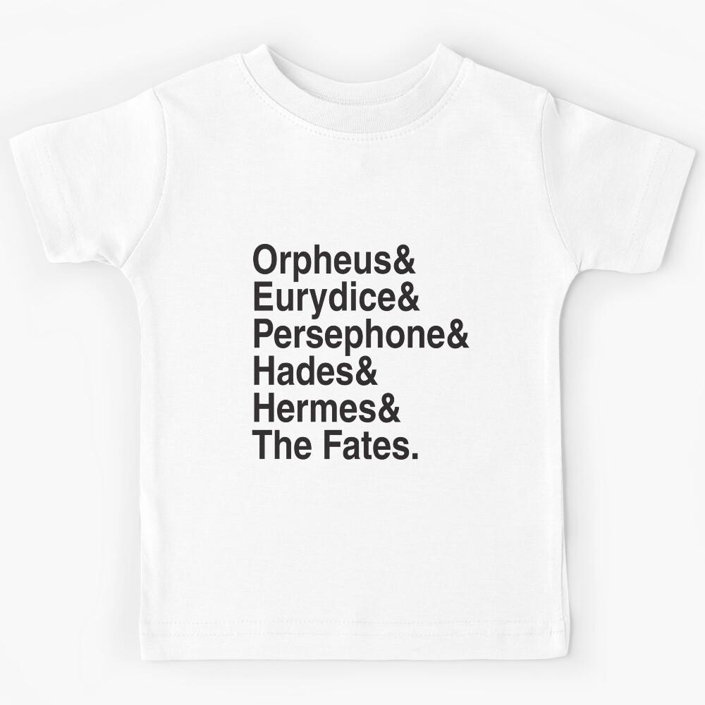 Hadestown Names Kids T-Shirt 170