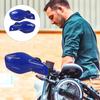 2pcs Motorcycle Hand Guards Wind Deflectors Blue Handlebar Protector Anti-Fall Windshield for Dirt Bikes ATV Compatible Easy Install