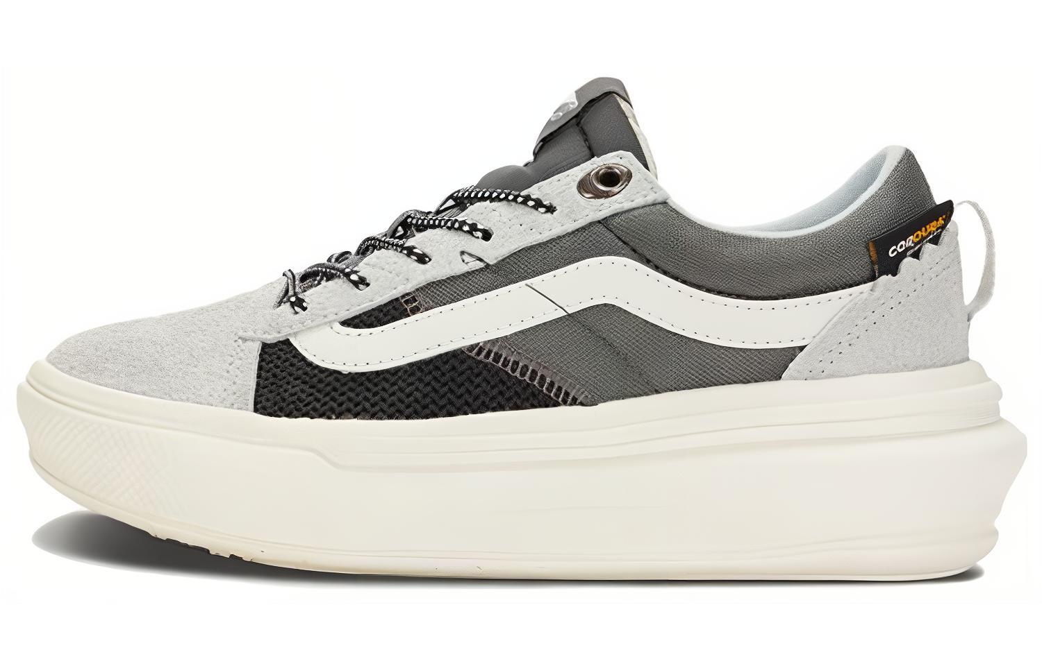 Vans Old Skool Over  Grey White Black  VN0005WJUNY 36
