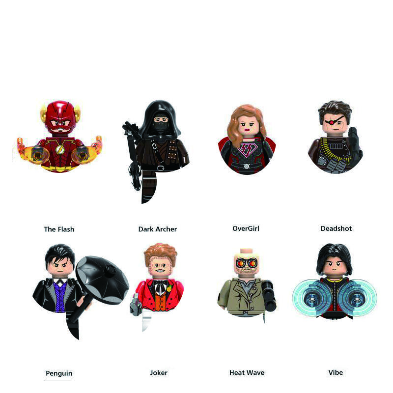 DC Super Hero Building Blocks Set Creative Collectible Model Bricks Assembly Toy For Kids Birthday Gift Fan Collection