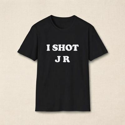 I Shot JR T-Shirt: Father Ted, Dallas Humor Tee