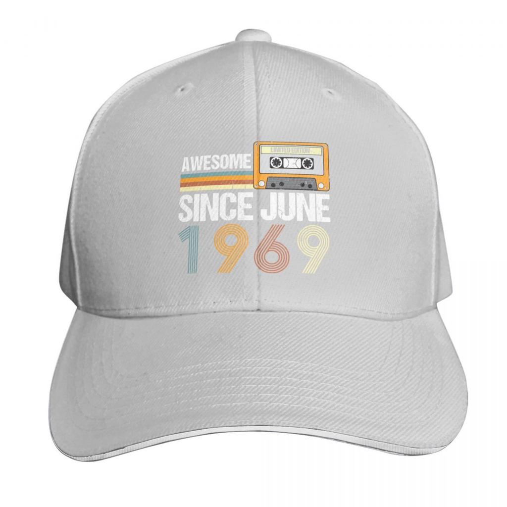 Awesome Since June  th birthday vintage June  Baseball Cap funny hat Ball Cap sun hat Baseball Unisex Womens