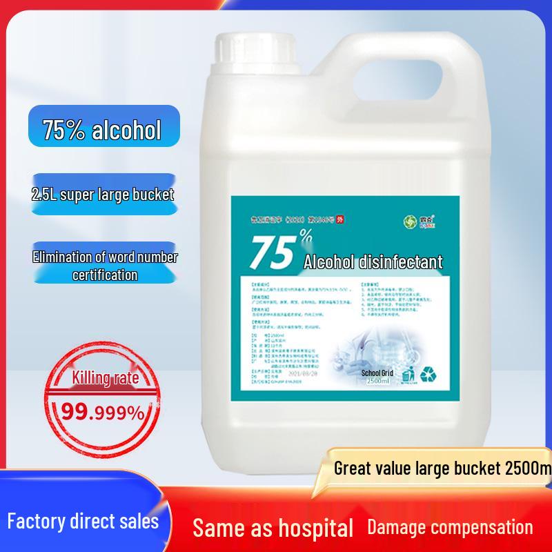 

2500 мл Дезинфицирующий спрей для рук без касания с 75% этанолом для медицинского использования