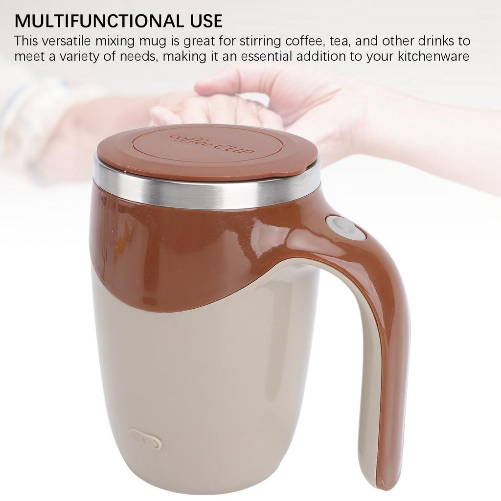 Selbstrührender Becher Wiederaufladbarer Automatischer Rührbecher Kaffeetasse 304 Edelstahl Elektrisch Automatisches Mischen