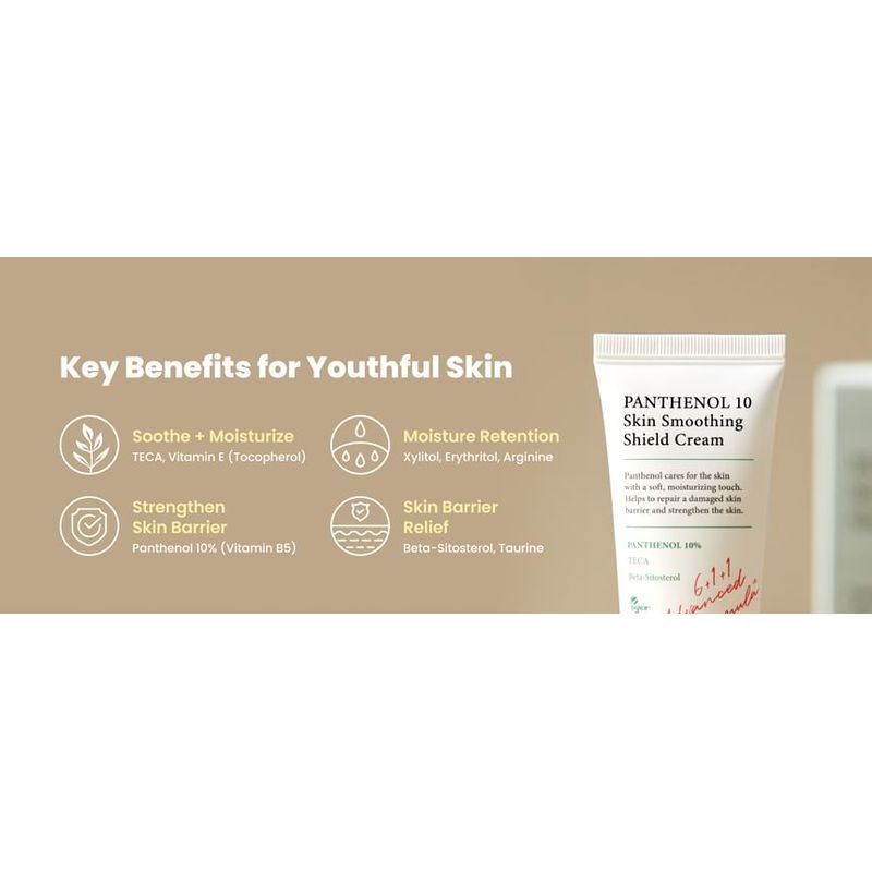 AXIS - Y - Panthenol 10 Skin Smoothing Shield Cream