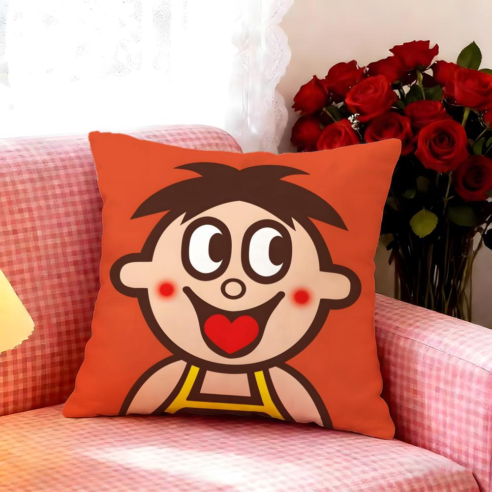 Famous Brand WWant Want Cushion Cover Premium Soft Pillowcase SkinFriendly Breathable MultiPurpose for Home Office Travel