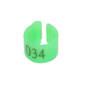 100 Pcs/bag Inner Diameter 6mm Pigeon Leg Poultry Dove Bird Parrot Clip Rings Band Foot Ring Pigeon Supplies NO.001~100
