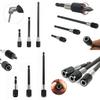 3pcs Set 1/4 Hex Shank Screw Driver Extension Bit Quick Release Holder Tool Durable Magnetic Design For Versatile Applications